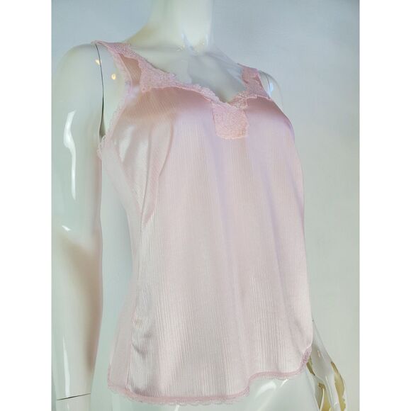 Vintage Warner's Light Pink Slip Tank - Picture 2 of 7